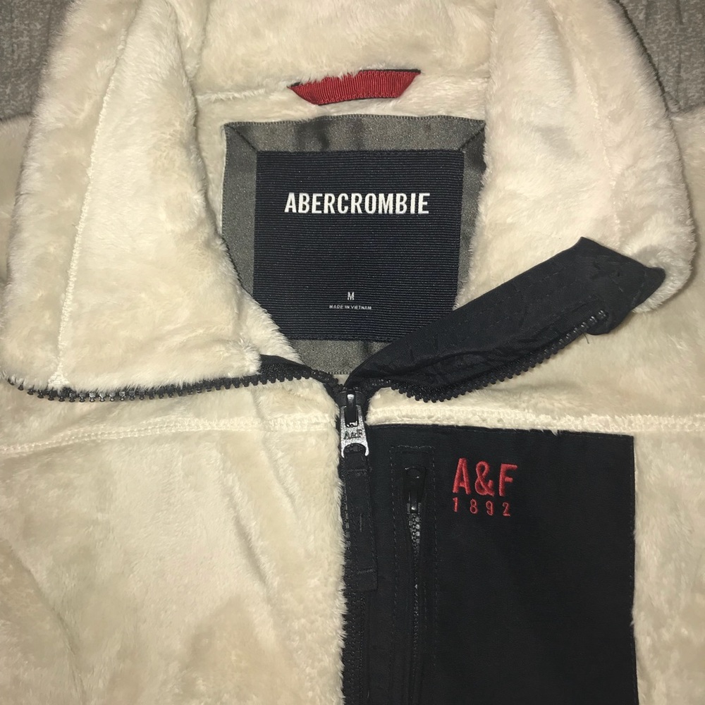 AF fuzzy 1/4 zip pullover